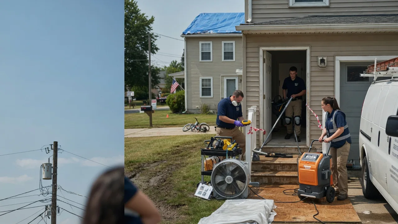 Water Damage Repair in Pekin, IL near me